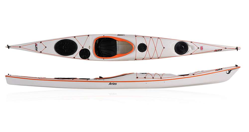 p&h aries performance british style kayak da mare