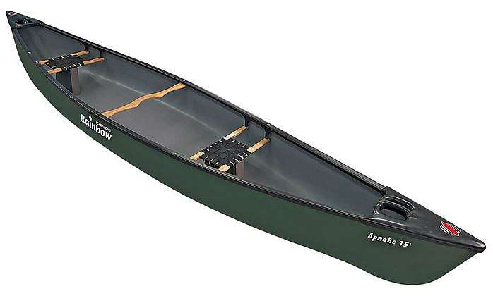 rainbow apache 15' canoe canadesi kayak e canoe